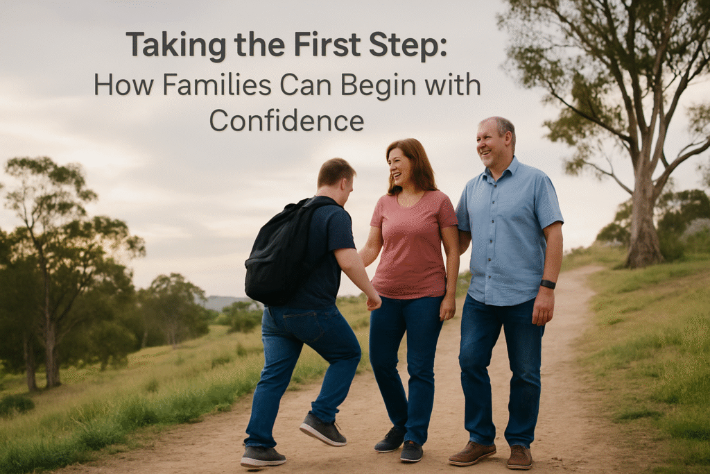 Taking the First Step: How Families Can Begin with Confidence